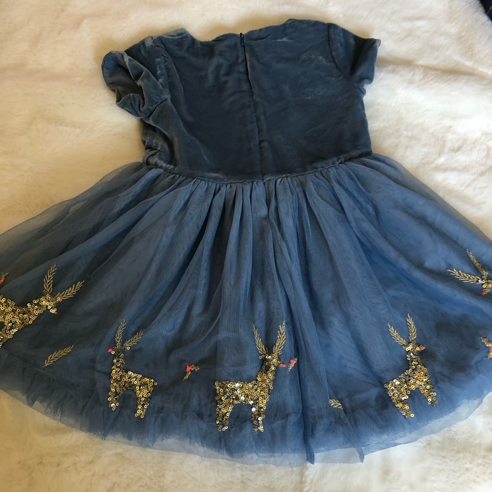Mini Boden reindeer tulle dress - Picture 8 of 12